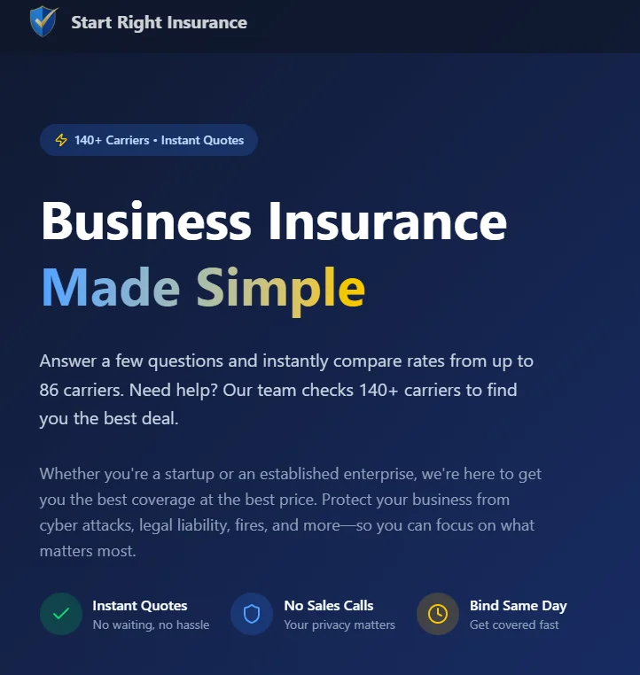 StartRight Insurance